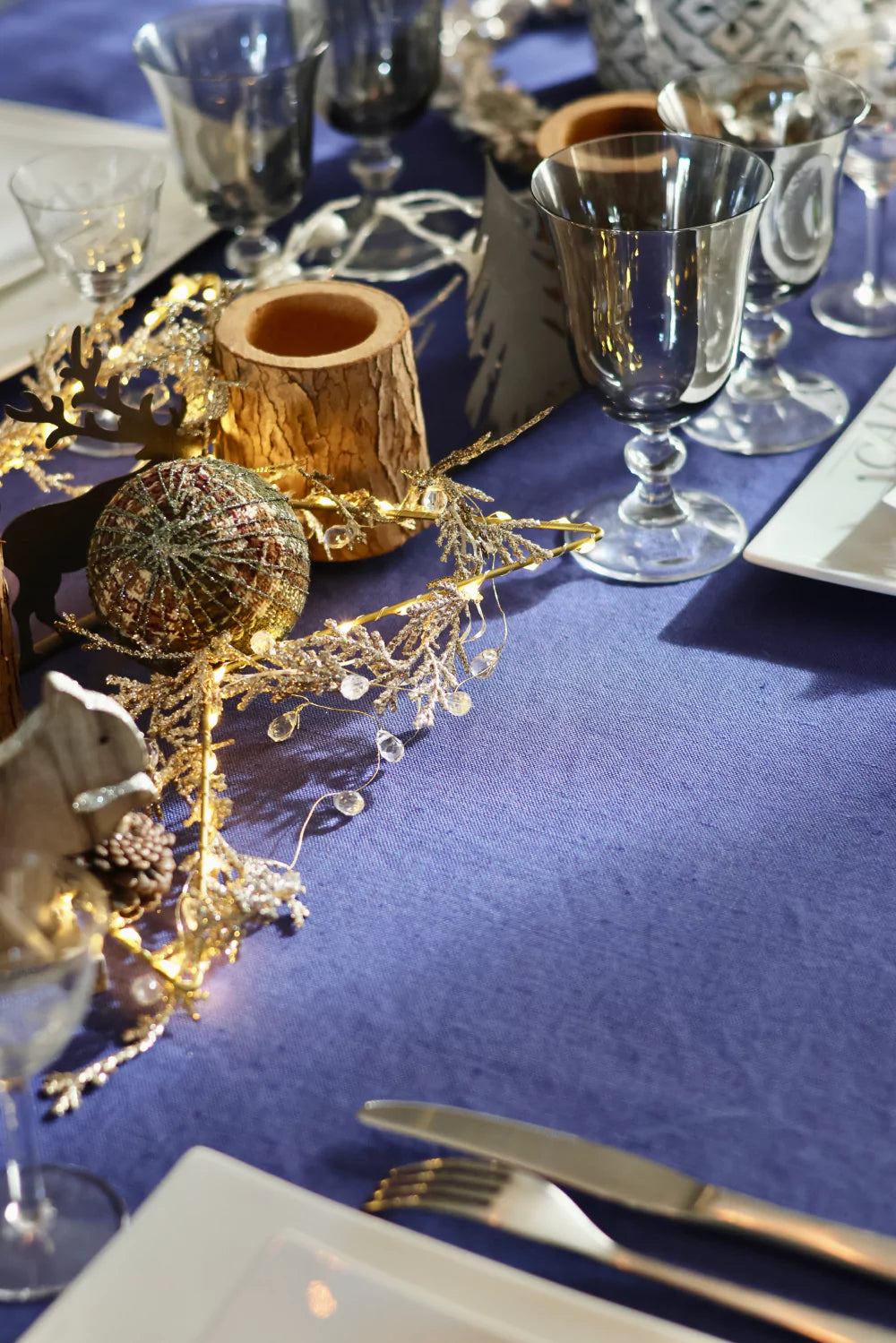La nappe bleu