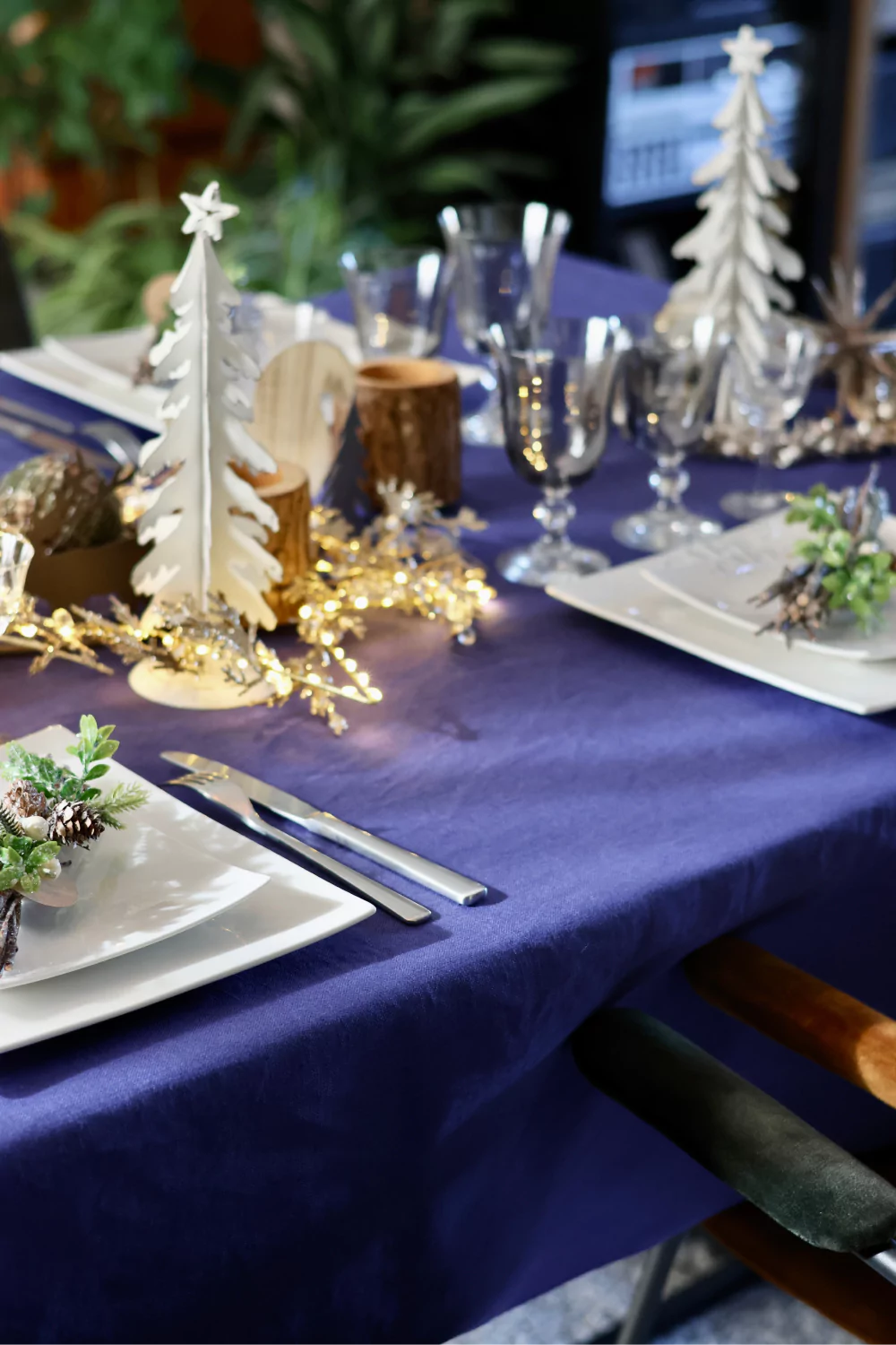 La nappe bleu