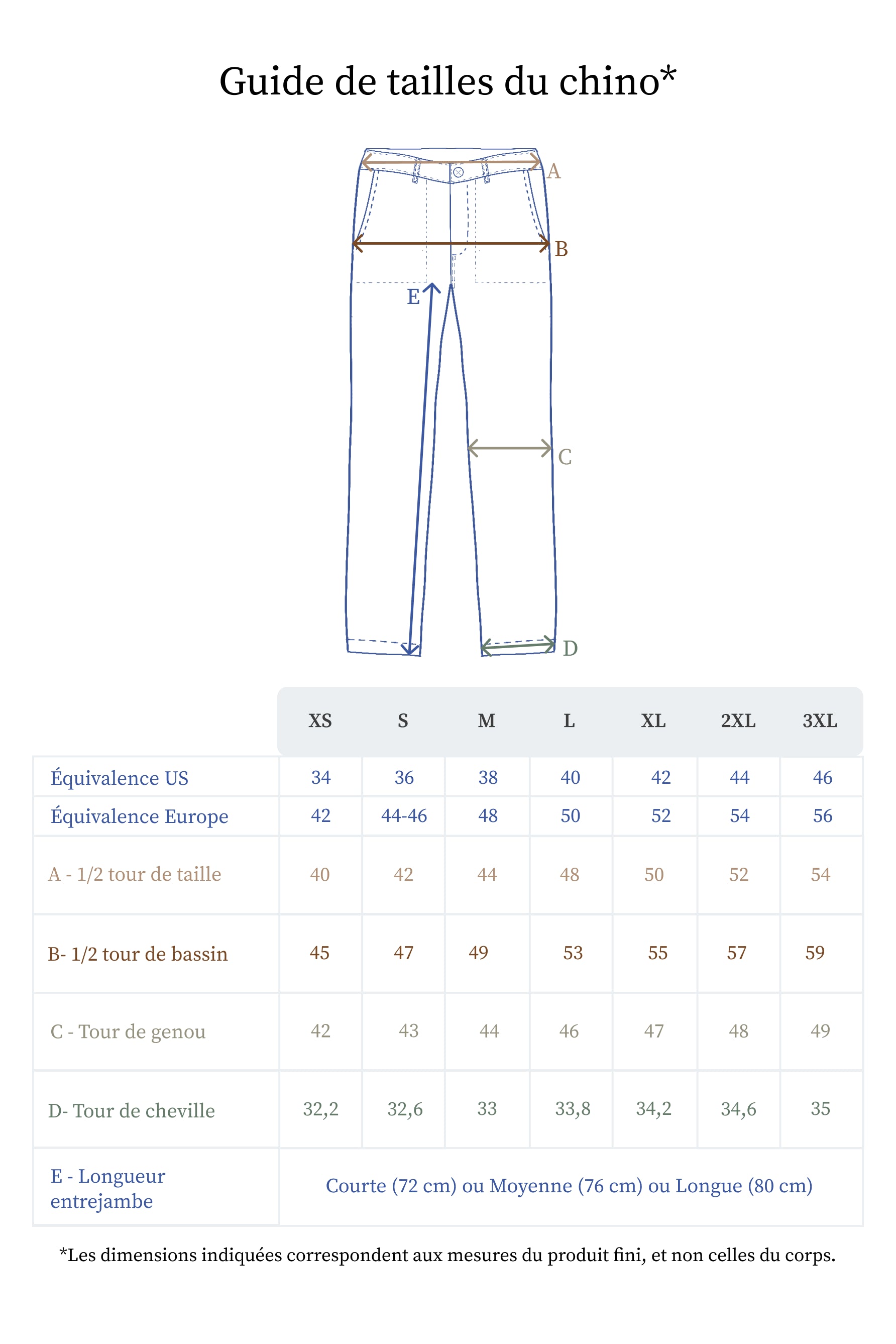 Pantalon en lin pour homme - Made in France