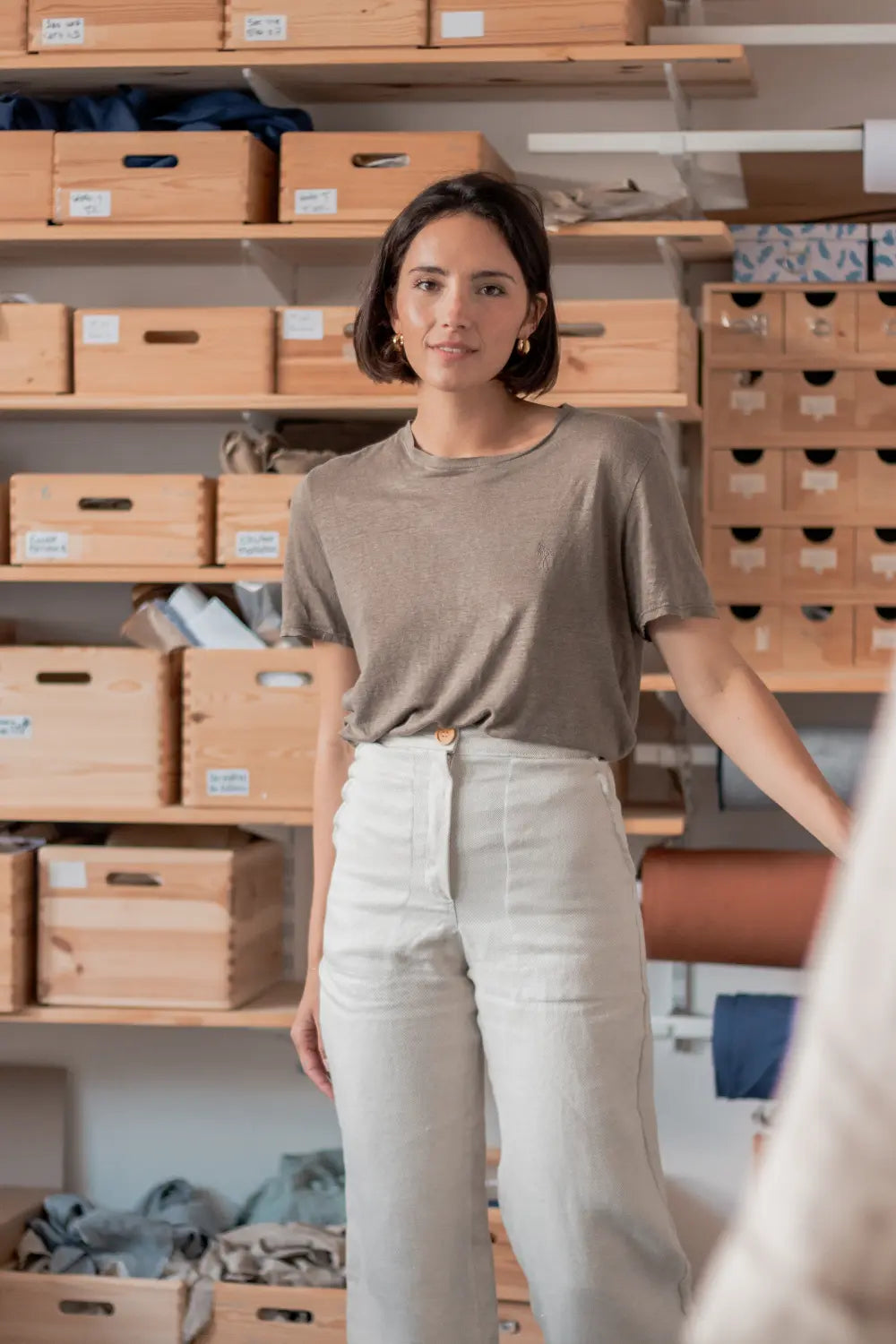 Pantalon en lin pour femme - Made in France