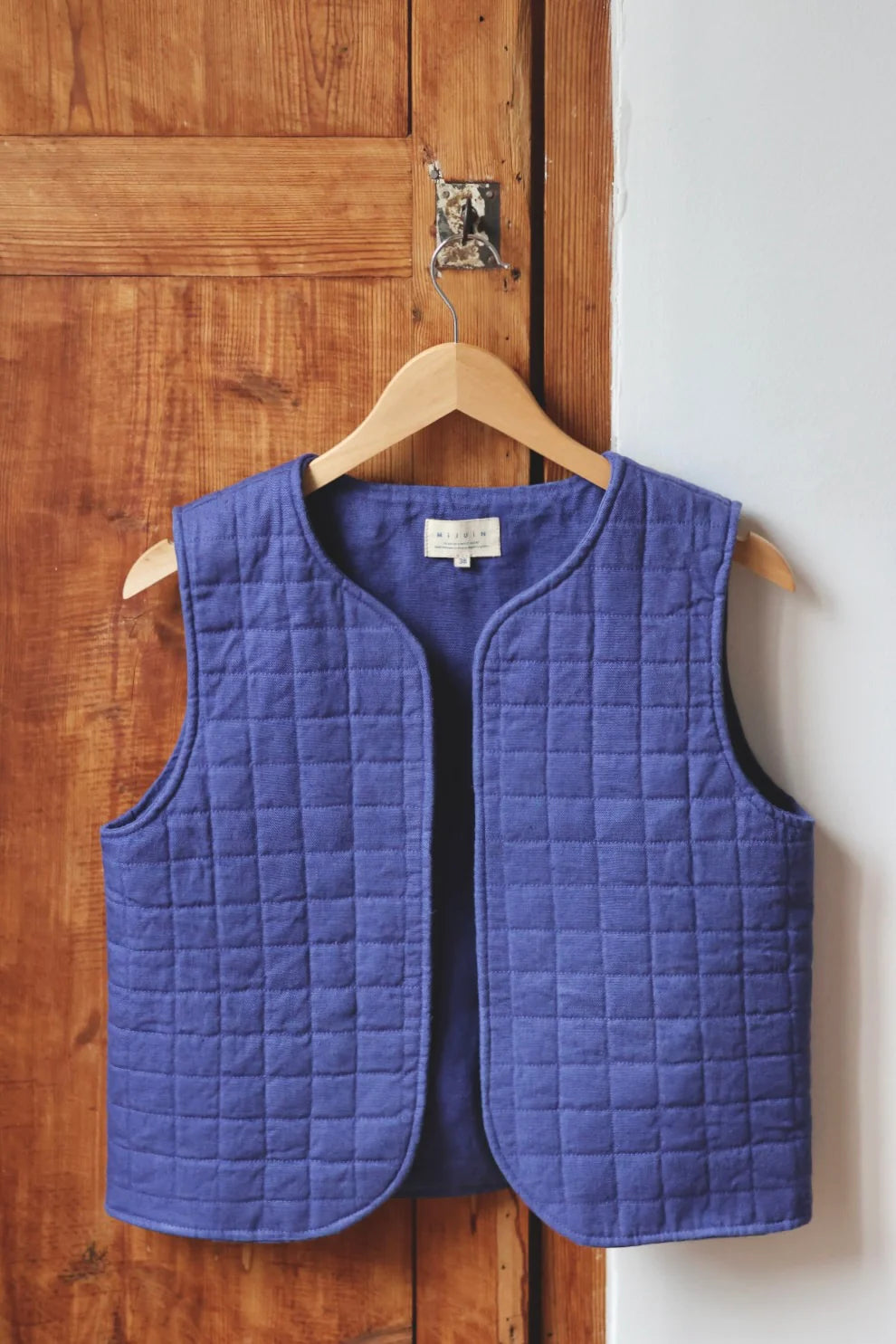 Veste sans manche en lin femme