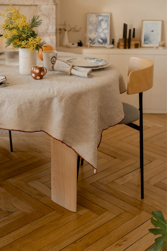 La nappe bourdon caramel