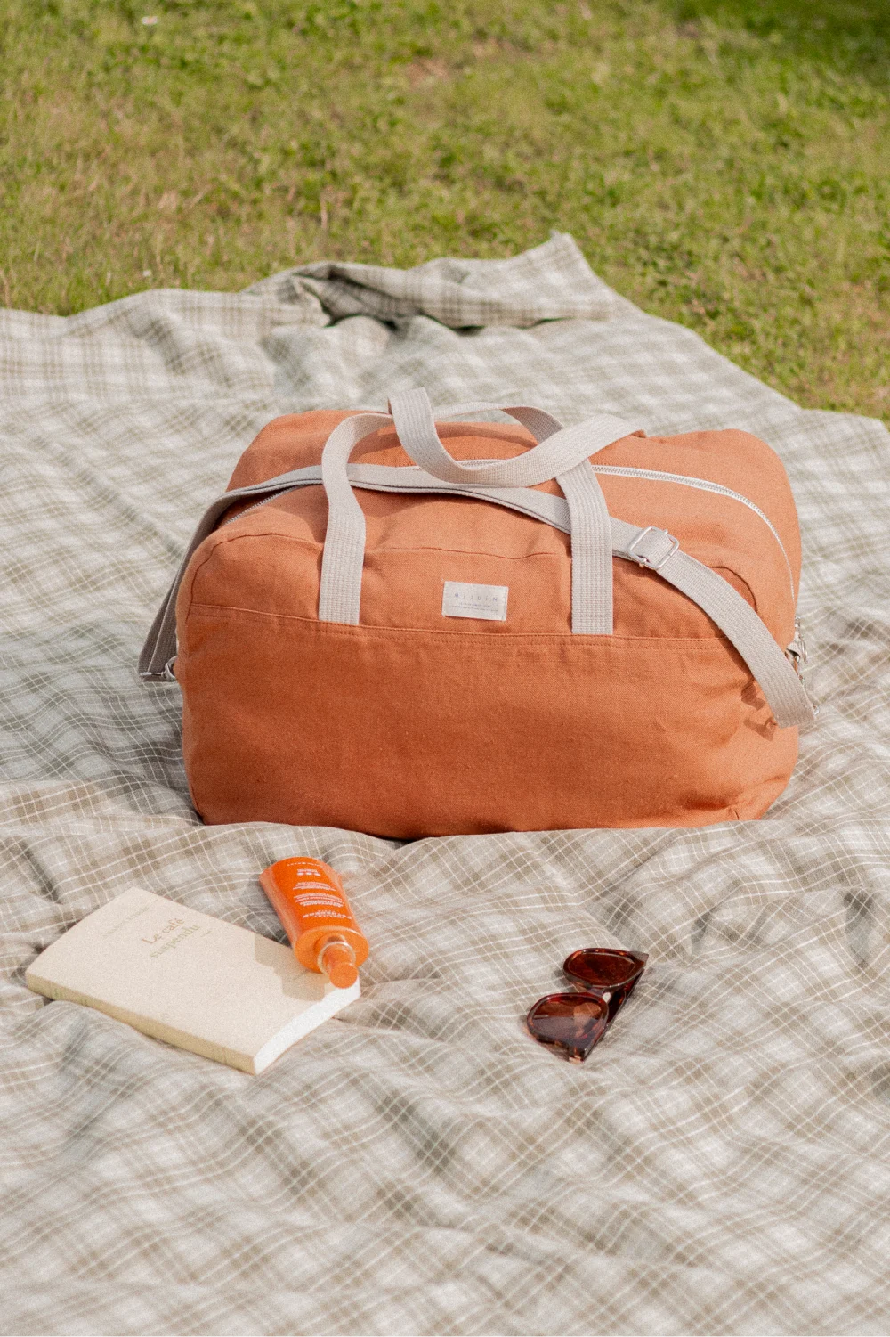 Sac weekend en lin - Made in France