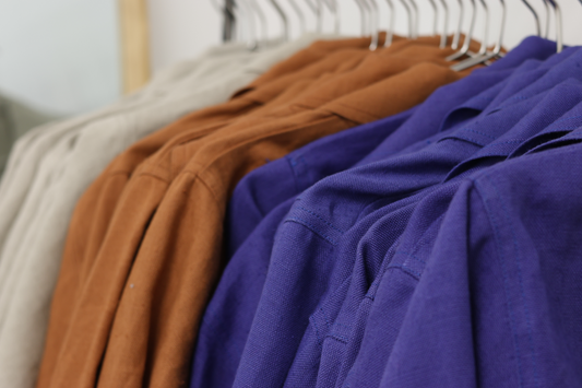 Les couleurs du lin : lin brut ou lin teinté ?