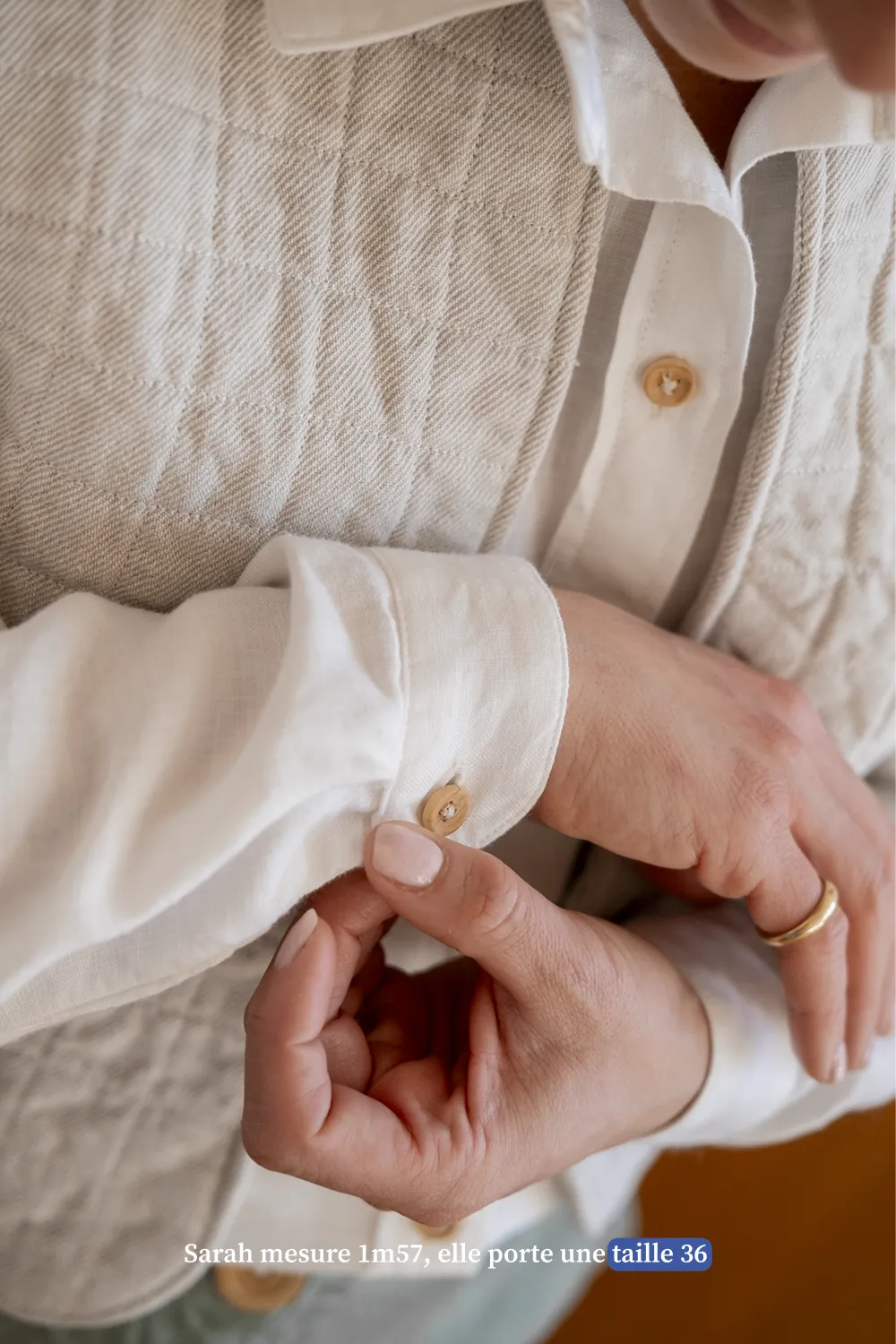 La chemise col classique blanche