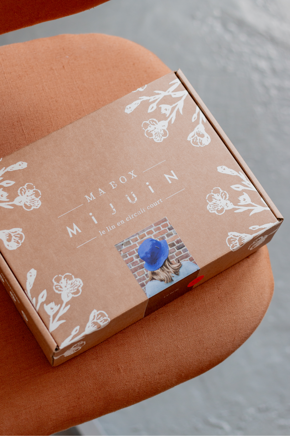 Box DIY de couture bob en lin - cadeau manuel Made in France