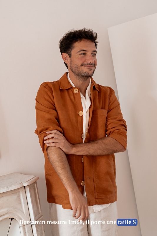 La veste de travail caramel