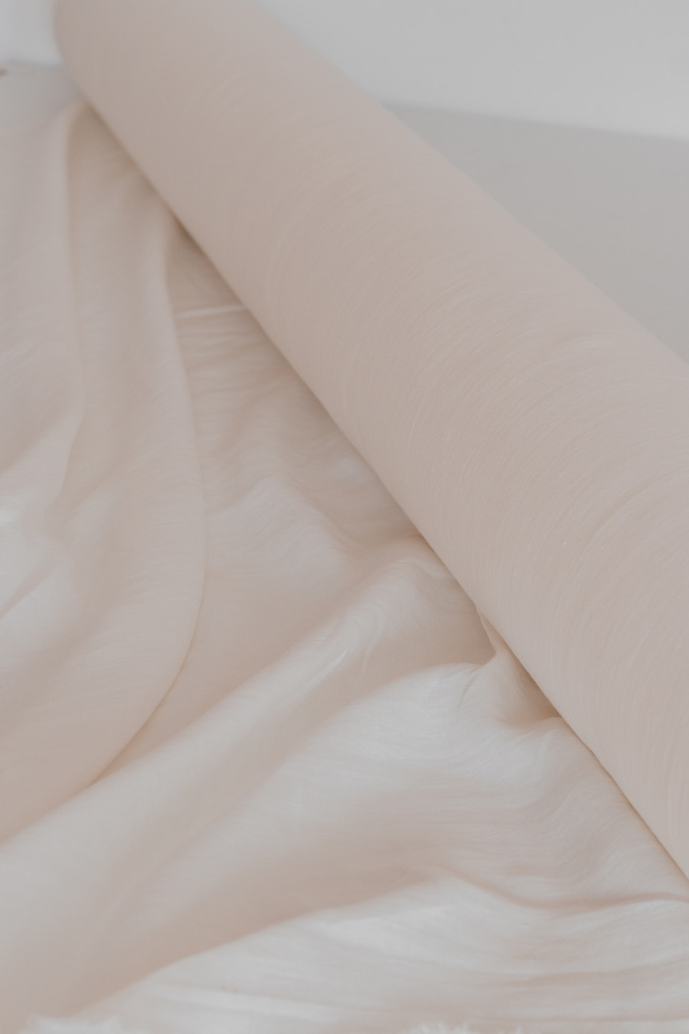 L'échantillon tissu Esprit blanc