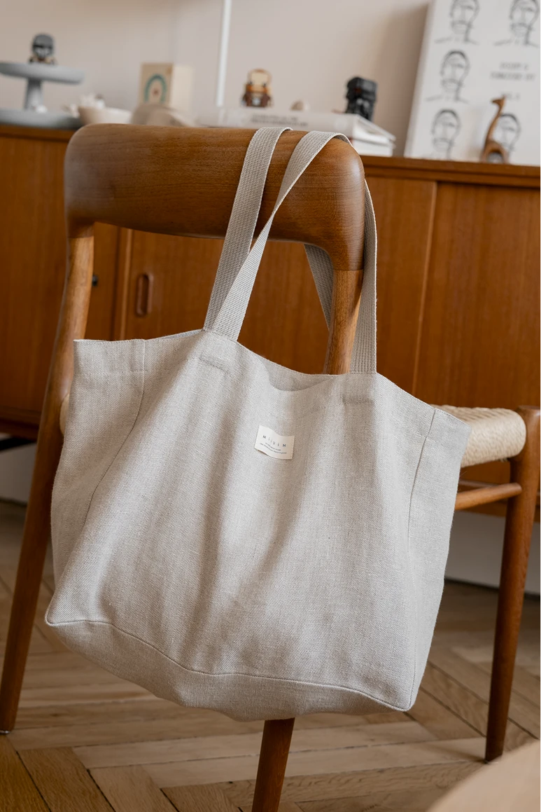 Le sac cabas beige