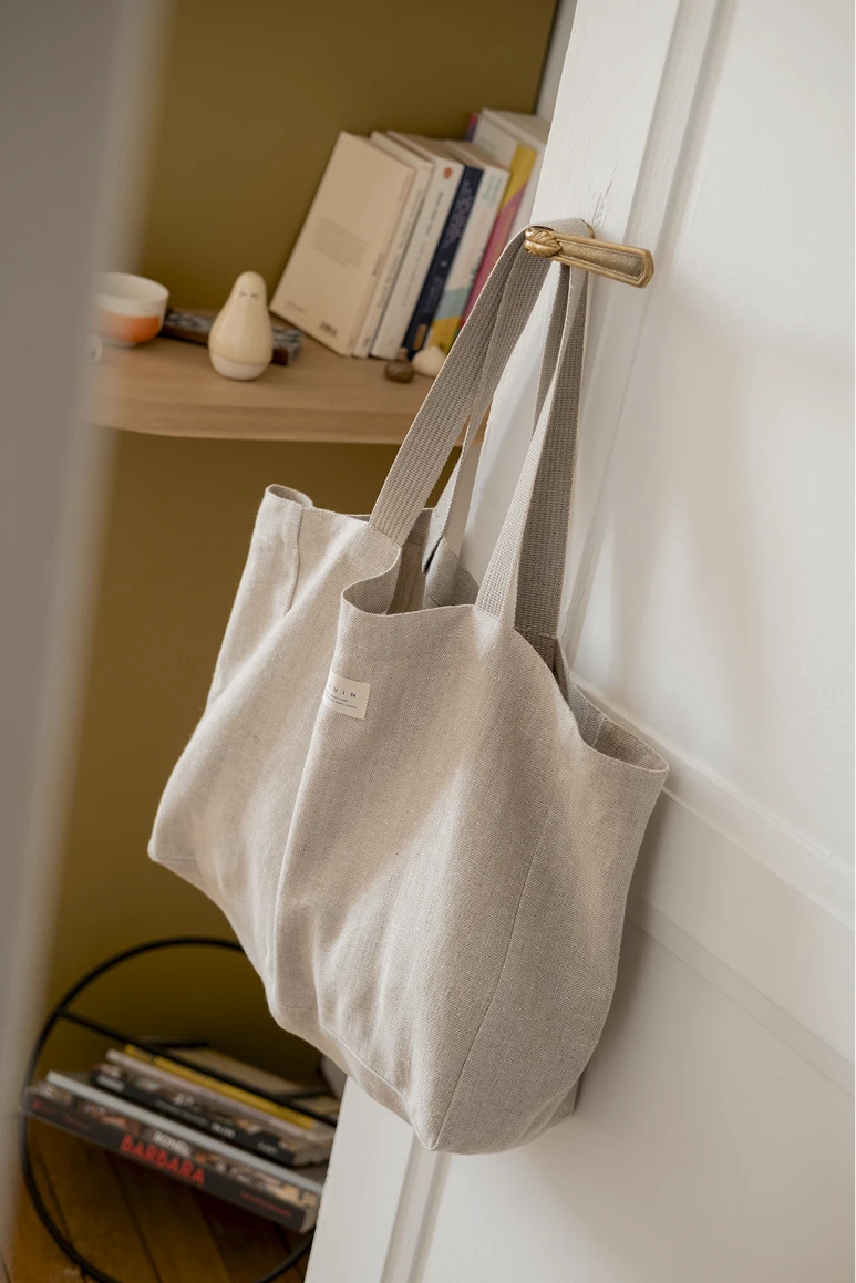 Le sac cabas beige