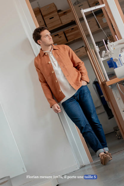La veste de travail caramel