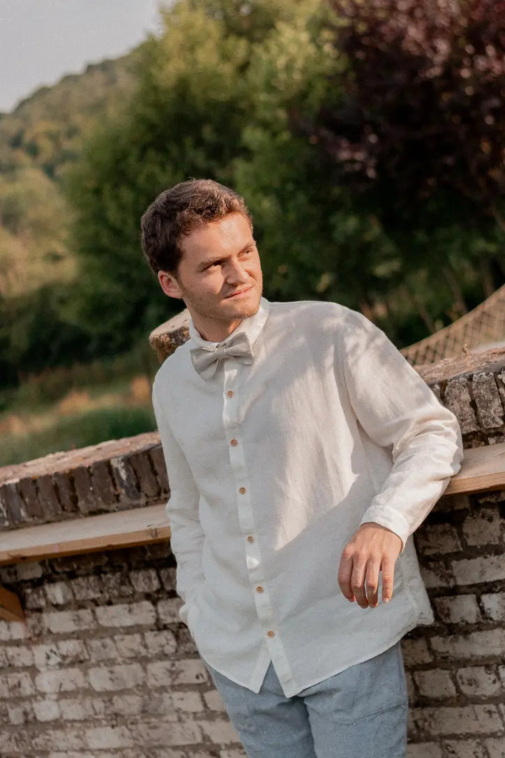 Le noeud papillon 100 lin Mijuin