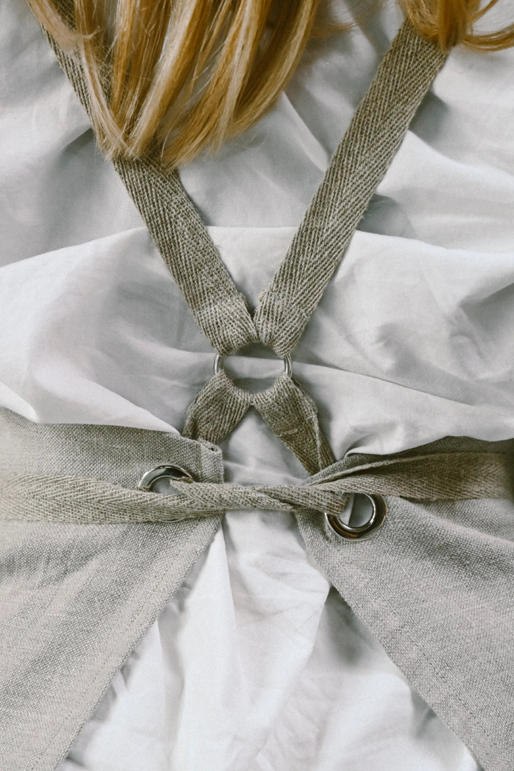 Tablier en lin Made In France