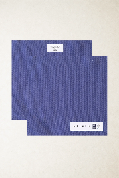 L'échantillon tissu Harry bleu