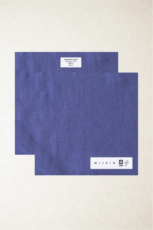 L'échantillon tissu Harry bleu