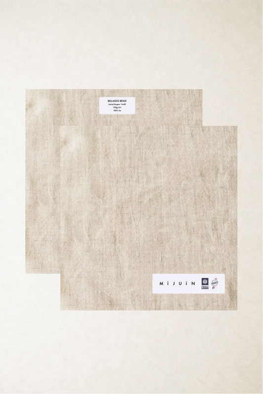 L'échantillon tissu Bellagio beige