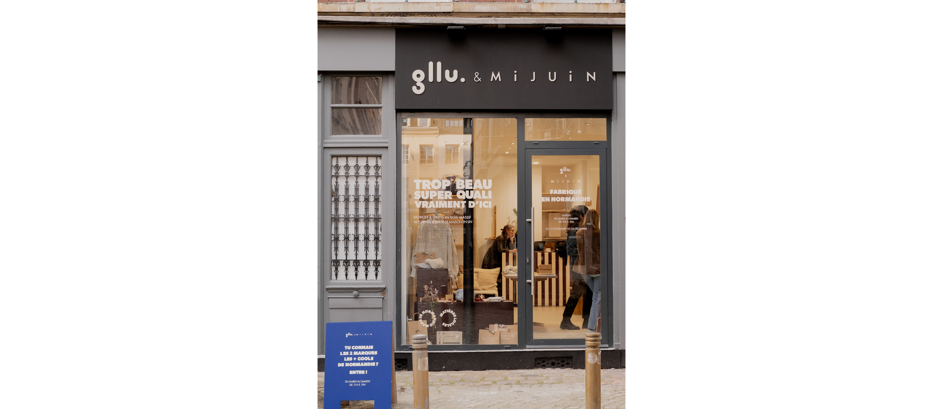 Pop-up éphémère Gllu x Mijuin Rouen