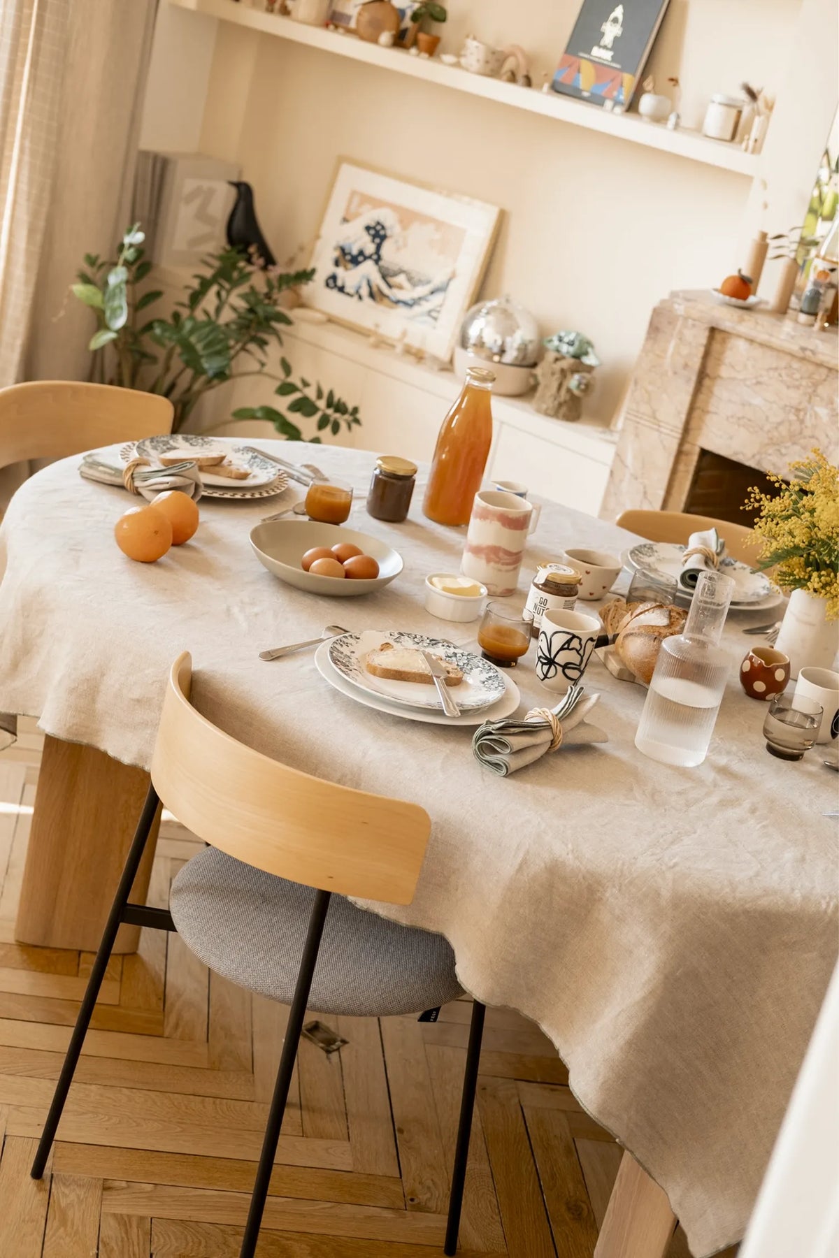La nappe bourdon vert