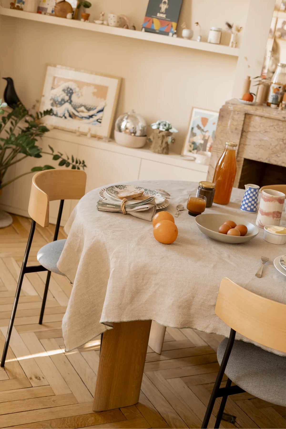 La nappe bourdon vert