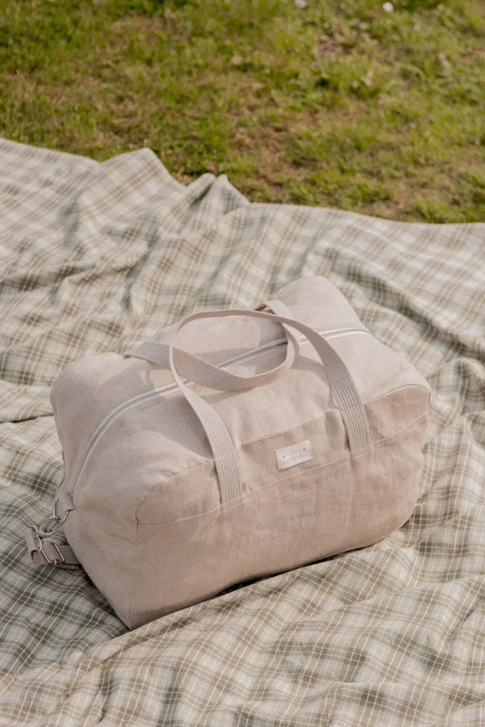 Sac weekend en lin - Made in France