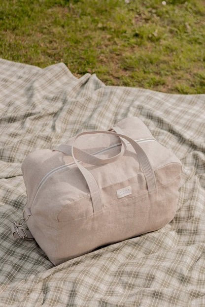 Sac weekend en lin - Made in France
