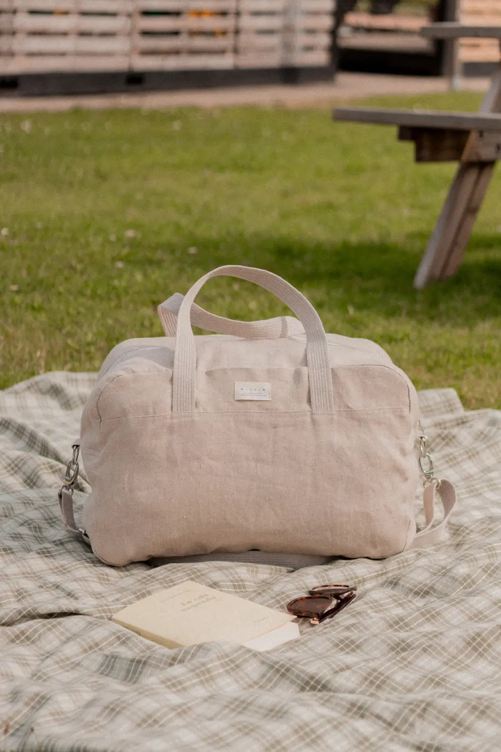 Sac weekend en lin - Made in France