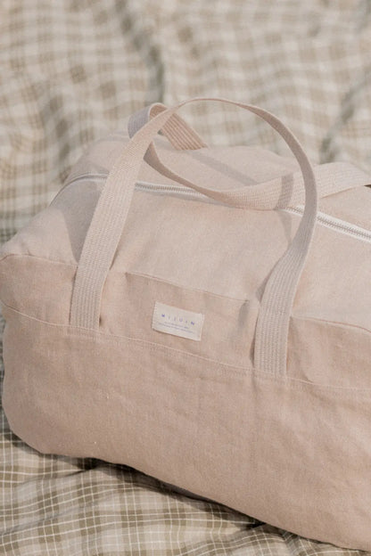 Sac weekend en lin - Made in France